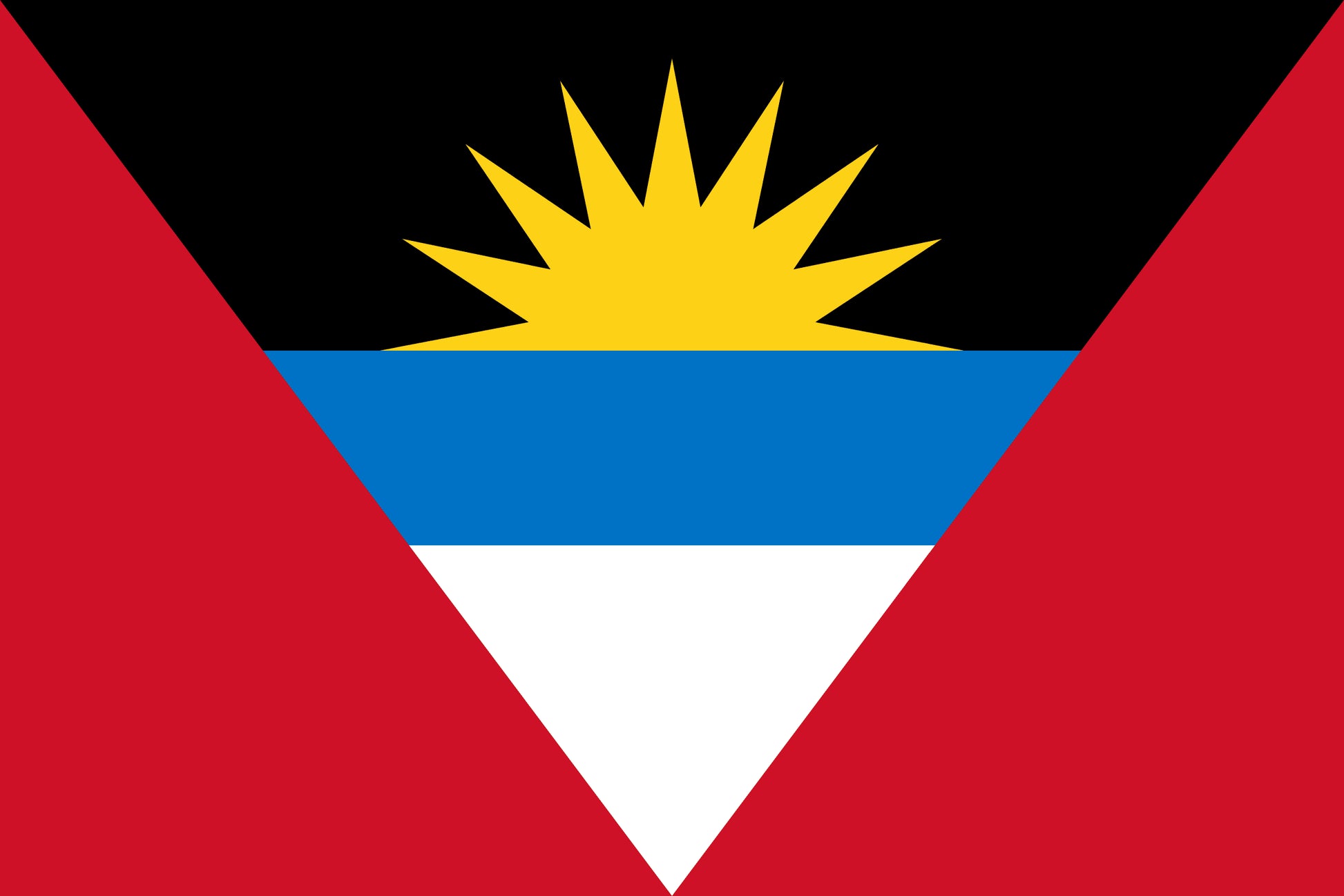 Flag of Antigua and Barbuda for TravelNet data eSIM product
