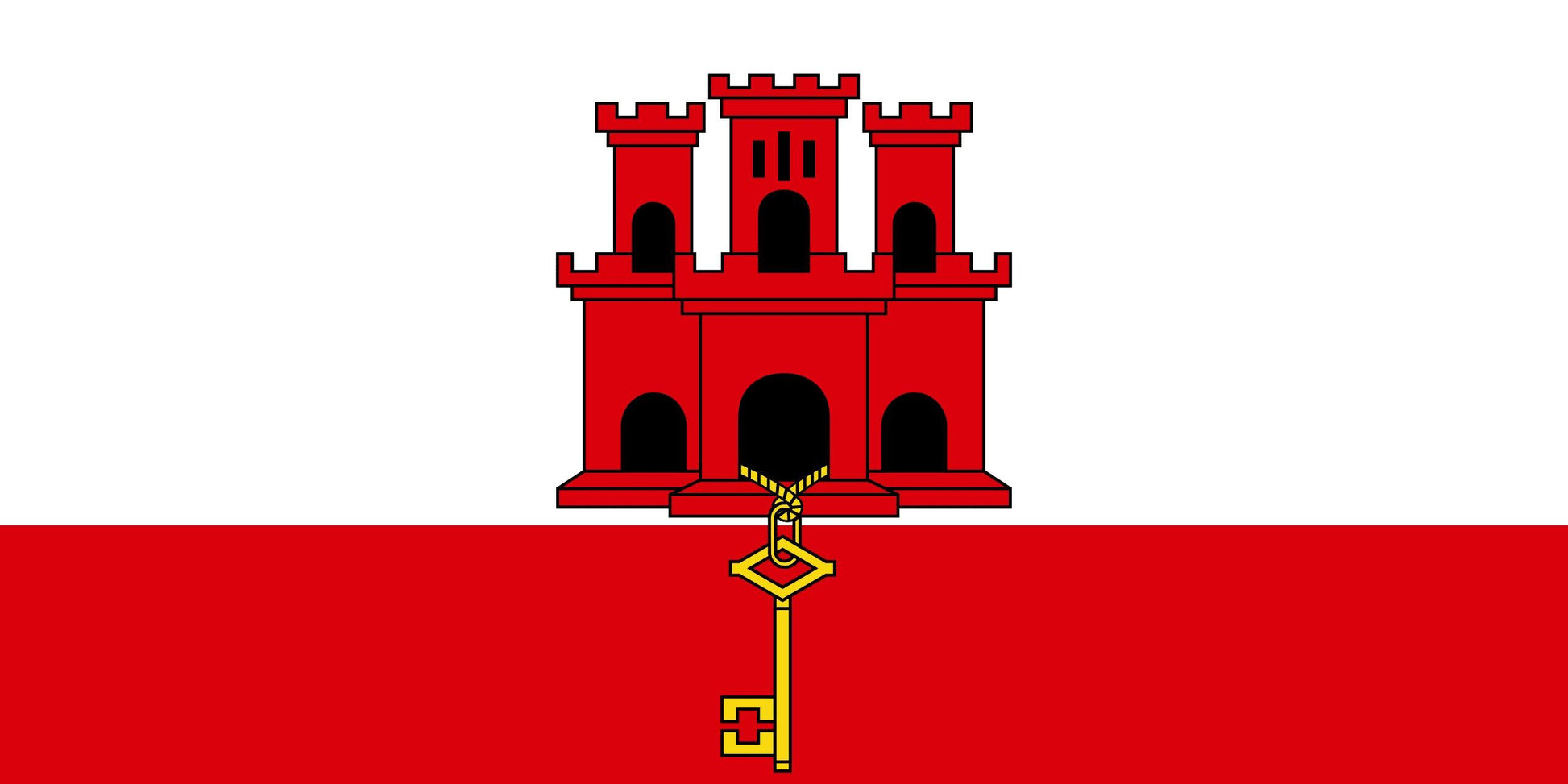 Flag of Gibraltar for TravelNet data eSIM product