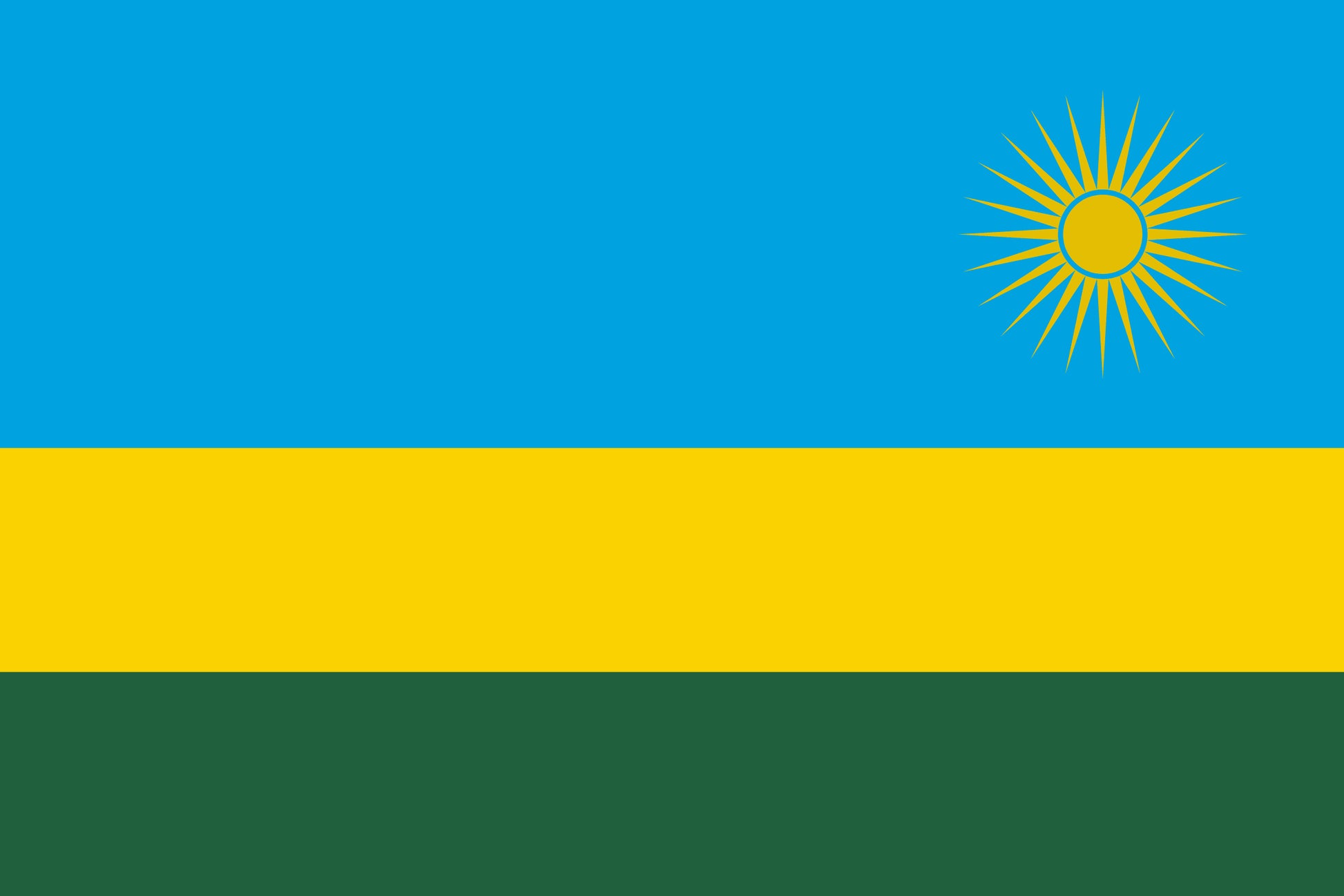Flag of Rwanda for TravelNet data eSIM product