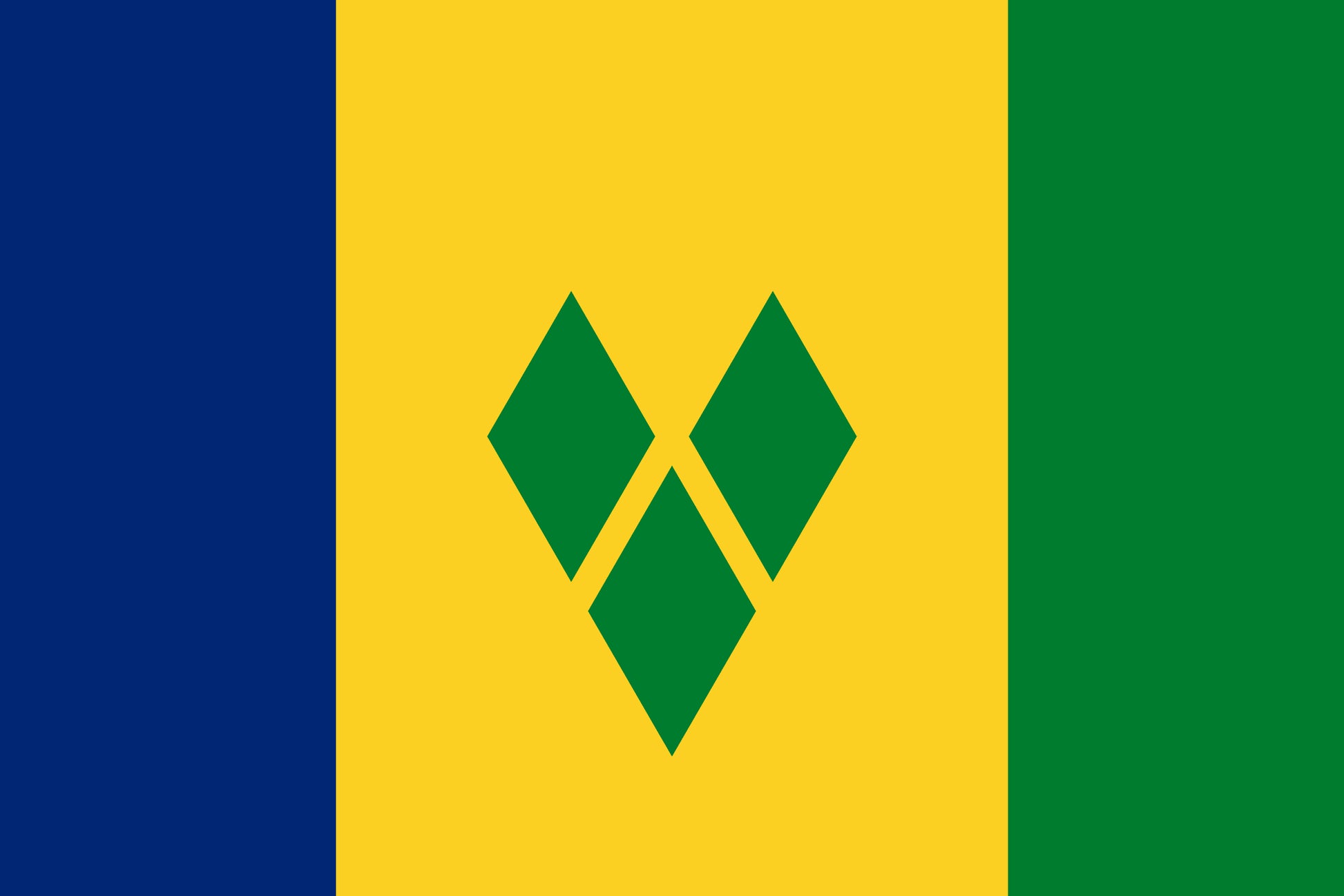 Flag of Saint Vincent and the Grenadines for TravelNet data eSIM product