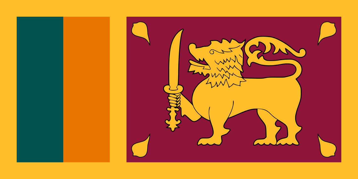 Flag of Sri Lanka for TravelNet data eSIM product