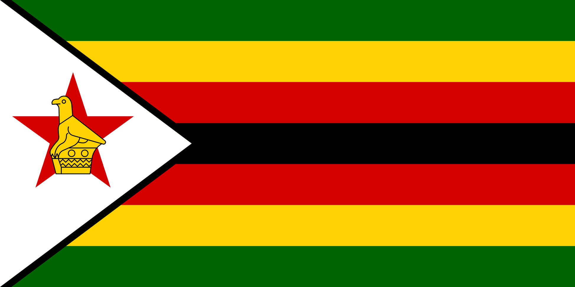 Flag of Zimbabwe for TravelNet data eSIM product